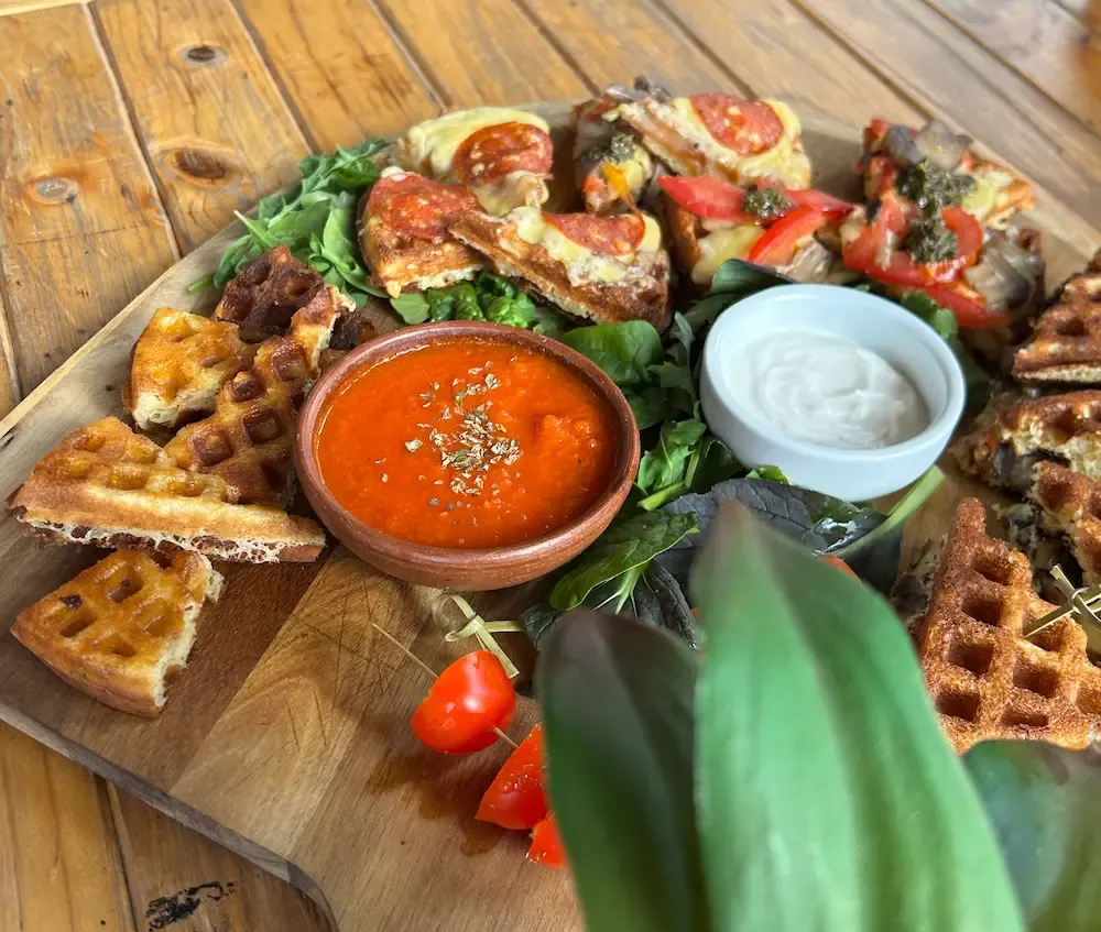 Tabla salada para compartir